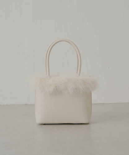 馬拉博絨方形單肩包