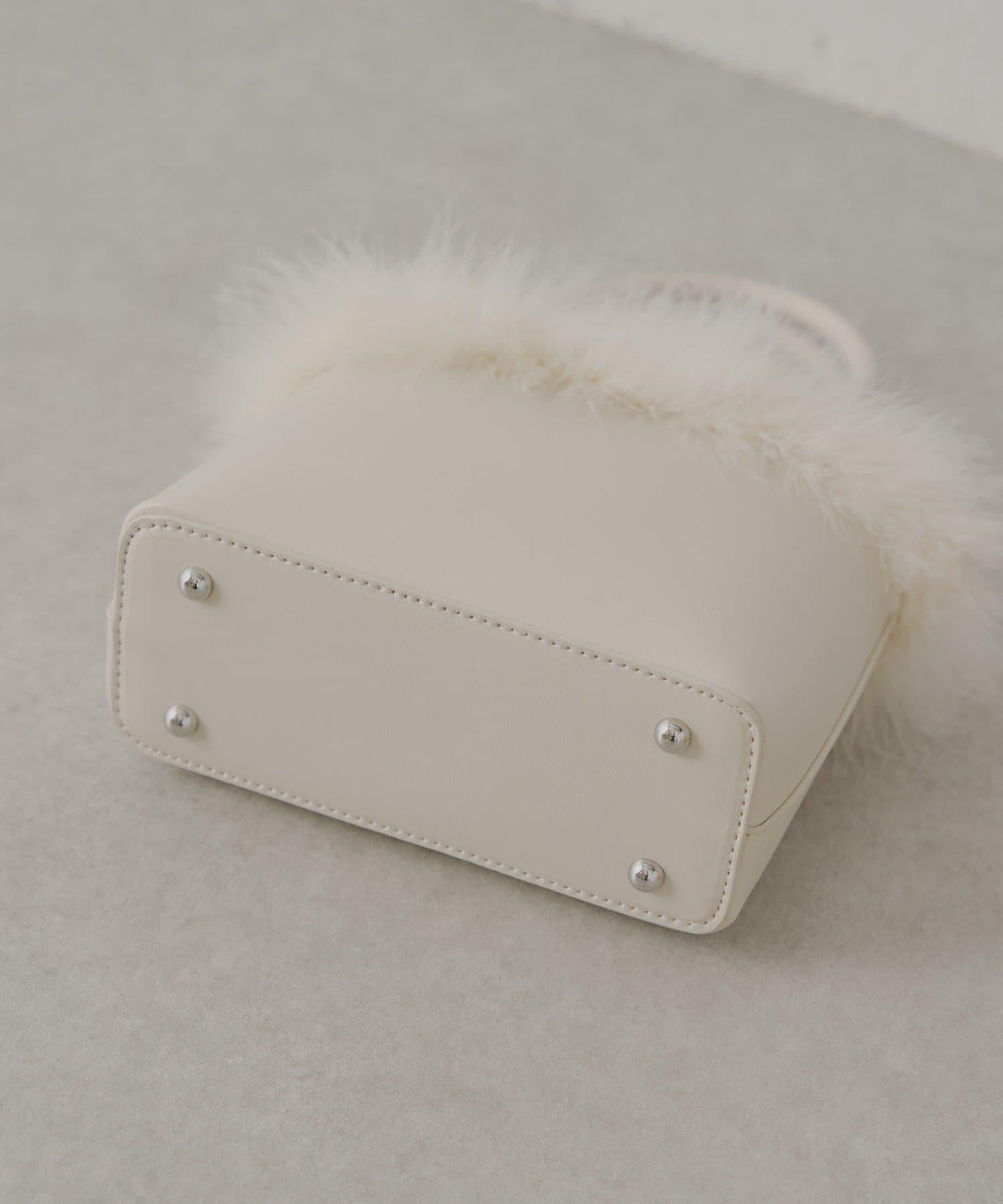 馬拉博絨方形單肩包