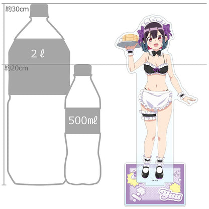 ばっどがーる_新繪特大亞克力立牌（優谷優/女僕泳裝）