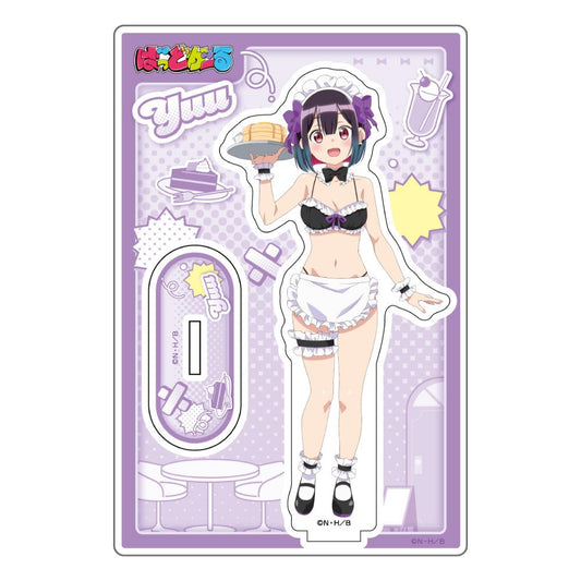 ばっどがーる_新繪亞克力立牌（優谷優/女僕泳裝）