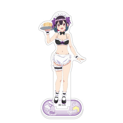 ばっどがーる_新繪亞克力立牌（優谷優/女僕泳裝）