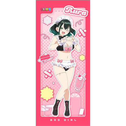 ばっどがーる_新繪特大掛毯（瑠璃葉るら/女僕泳裝）