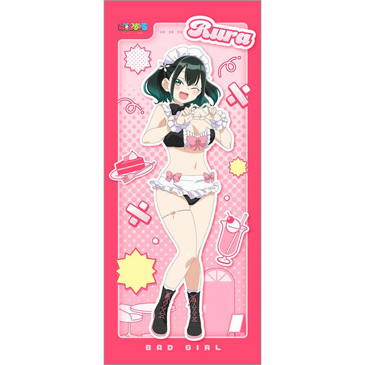 ばっどがーる_新繪特大掛毯（瑠璃葉るら/女僕泳裝）