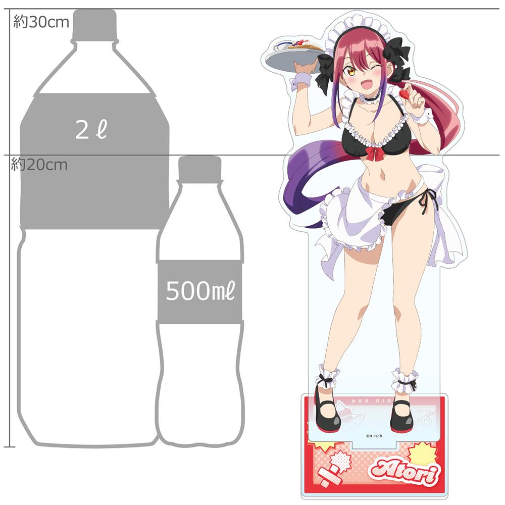 ばっどがーる_全新繪製特大亞克力立牌（水鳥亞鳥/女僕泳裝）