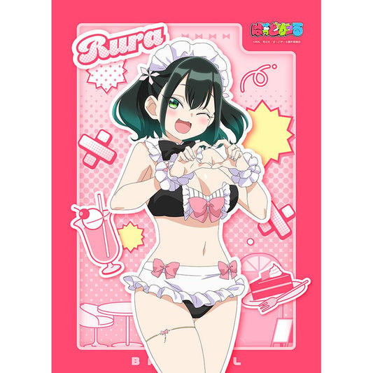 ばっどがーる_新繪製B2掛毯（瑠璃葉るら/女僕泳裝）雙面絨