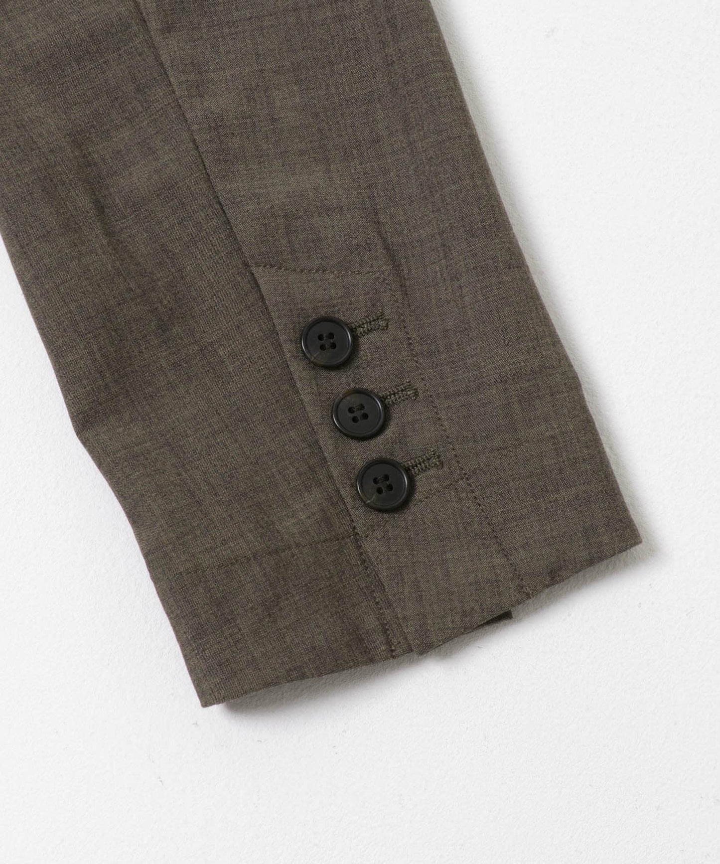 羊毛混紡雙排扣西裝外套