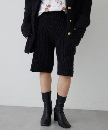 【THE PAUSE】針織短褲