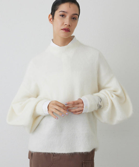 【THE PAUSE】泡泡袖針織衫