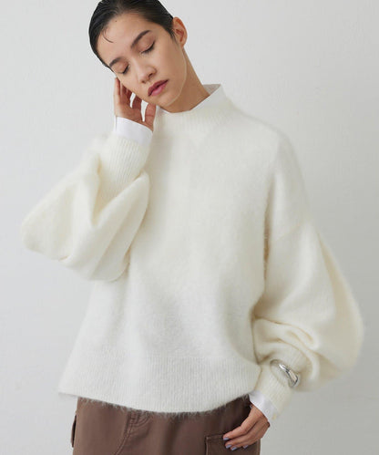 【THE PAUSE】泡泡袖針織衫
