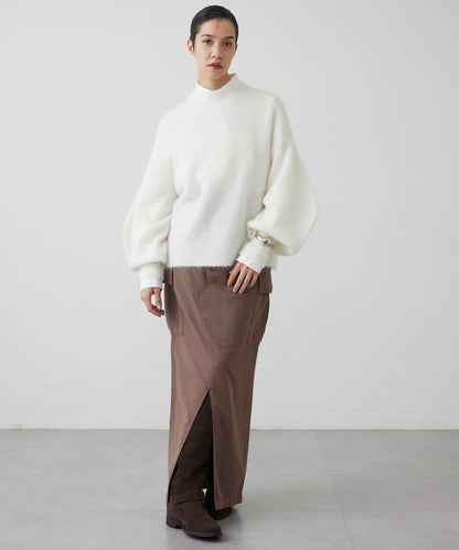 【THE PAUSE】泡泡袖針織衫