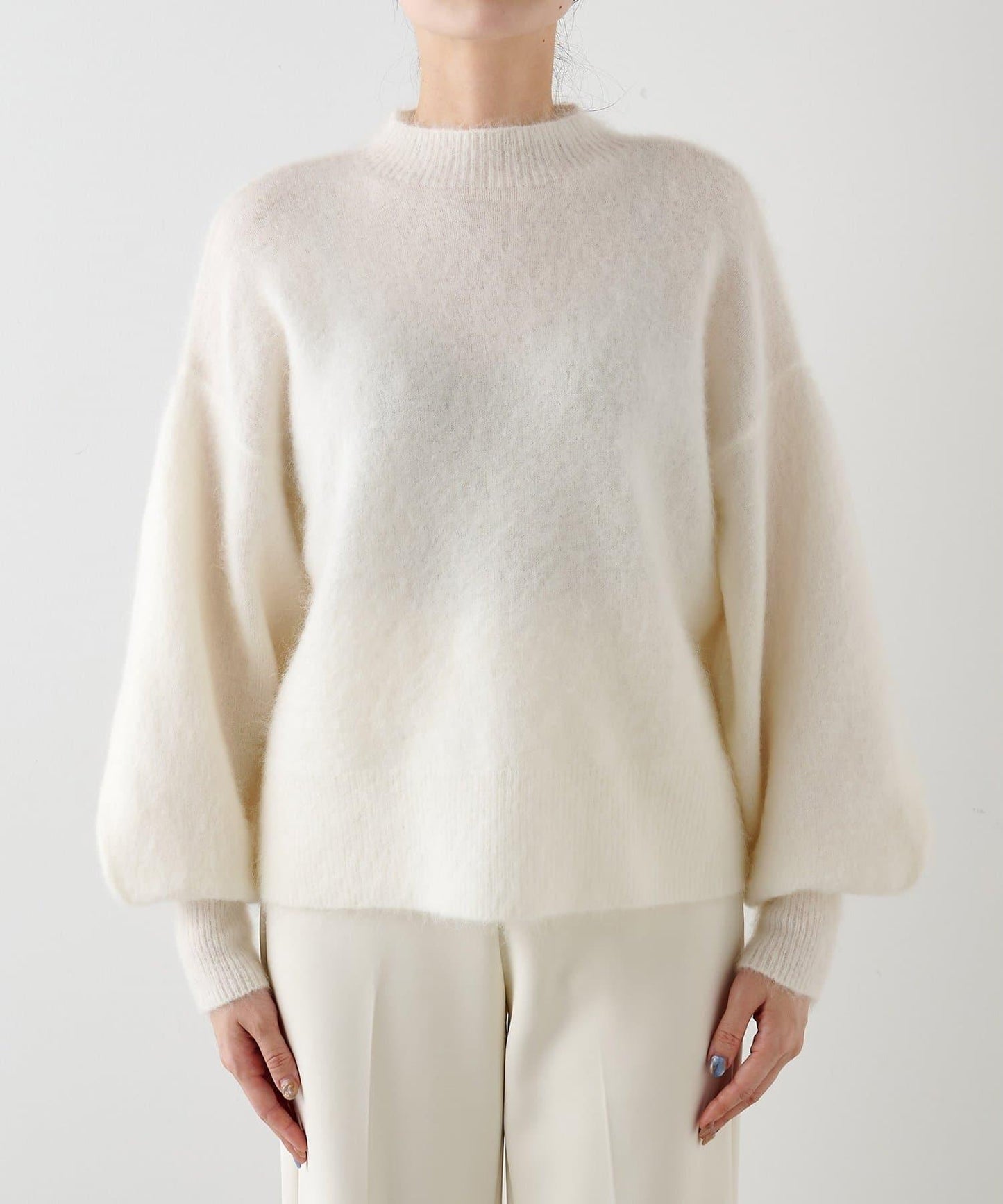 【THE PAUSE】泡泡袖針織衫