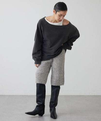 【THE PAUSE】針織短褲