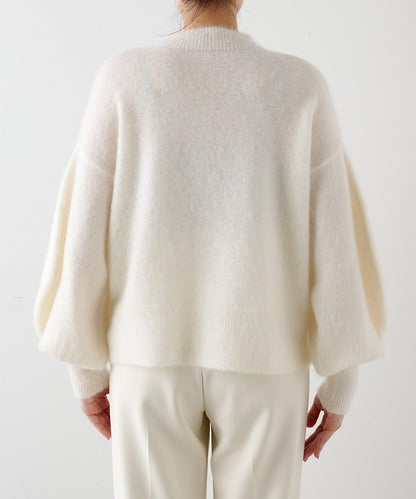 【THE PAUSE】泡泡袖針織衫