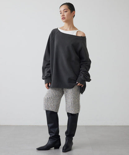 【THE PAUSE】針織短褲