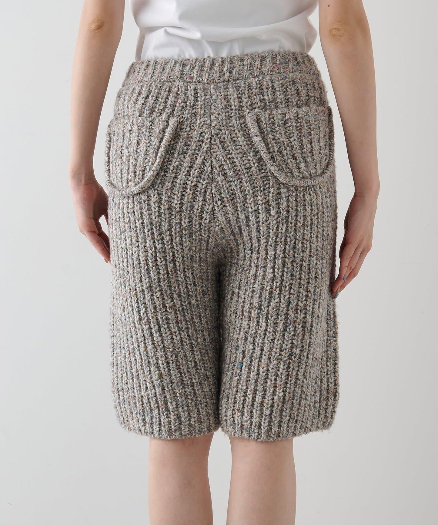 【THE PAUSE】針織短褲