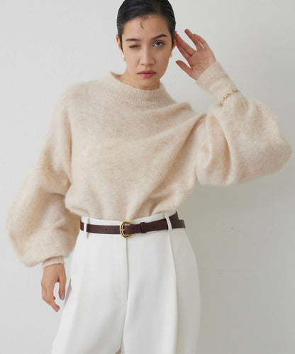 【THE PAUSE】泡泡袖針織衫