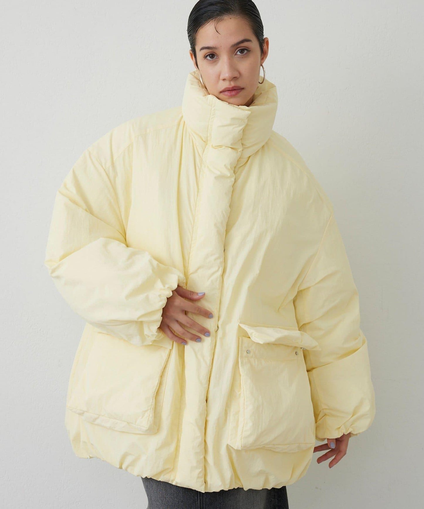 【THE PAUSE】中長款羽絨服