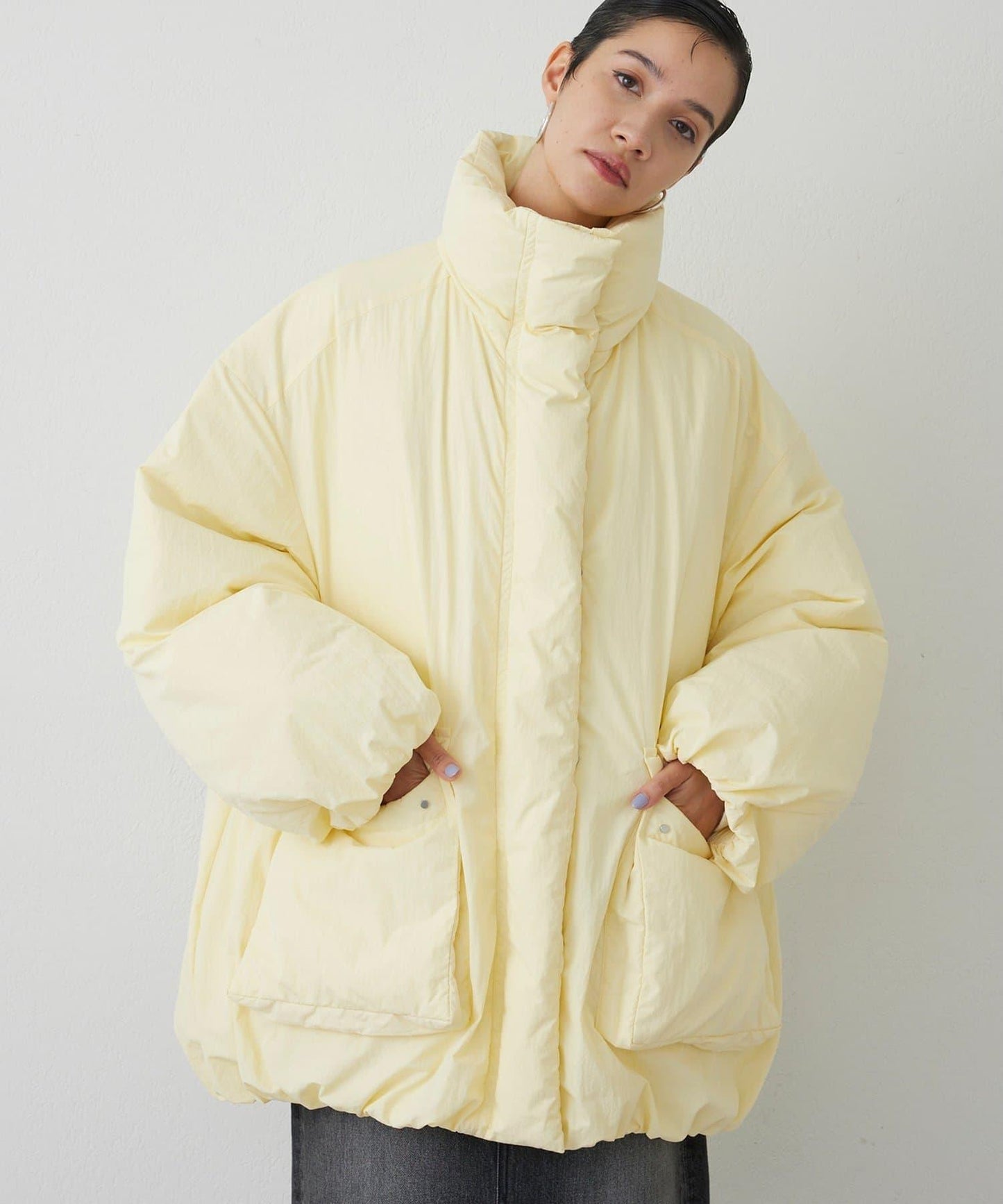 【THE PAUSE】中長款羽絨服