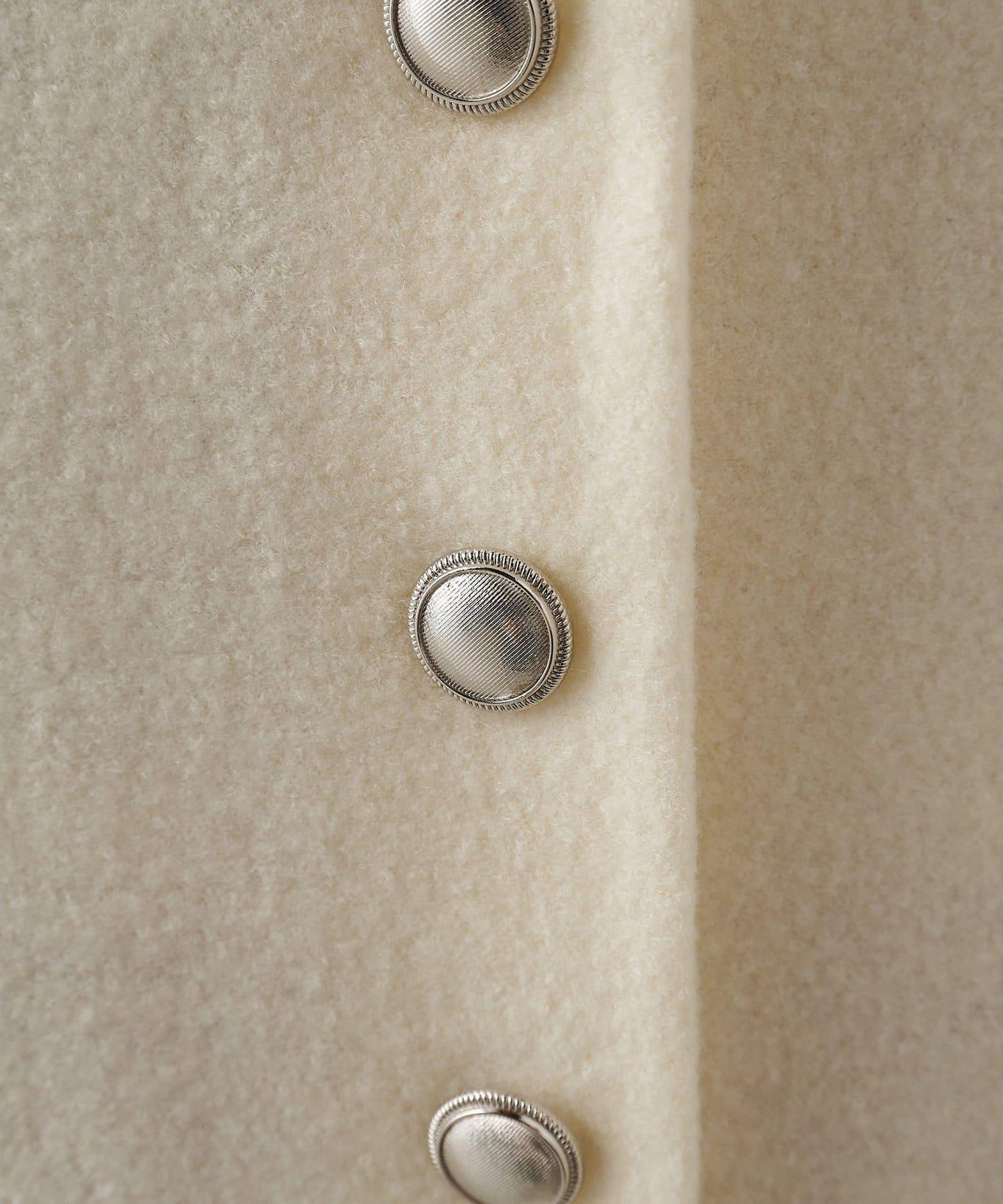 【THE PAUSE】羊毛針織紐扣半身裙