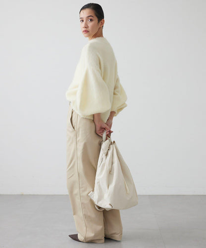 【THE PAUSE】泡泡袖針織衫