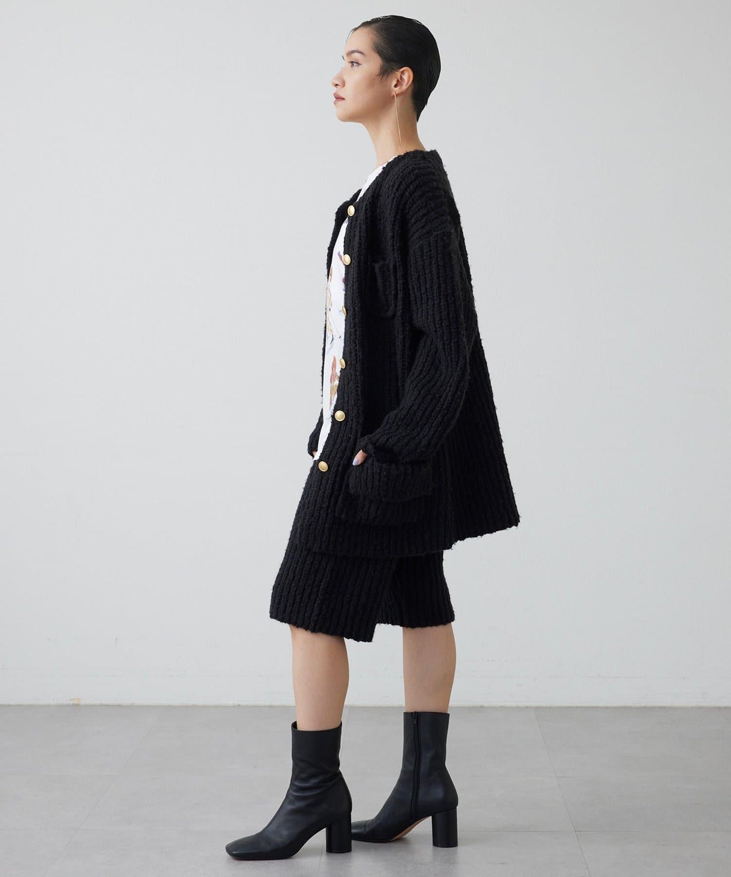 【THE PAUSE】針織短褲