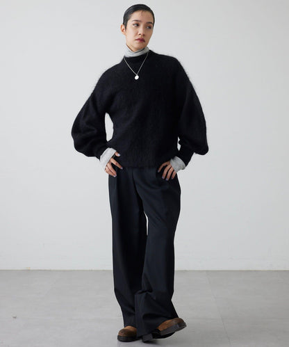 【THE PAUSE】泡泡袖針織衫