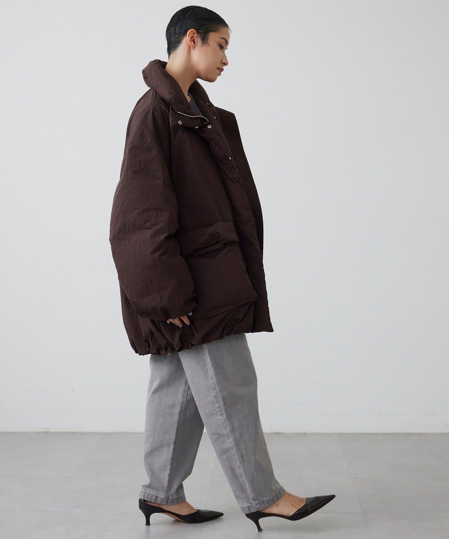 【THE PAUSE】中長款羽絨服