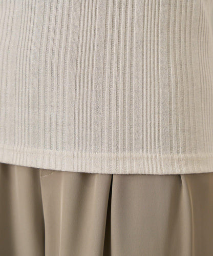 隨機亮絲羅紋針織衫