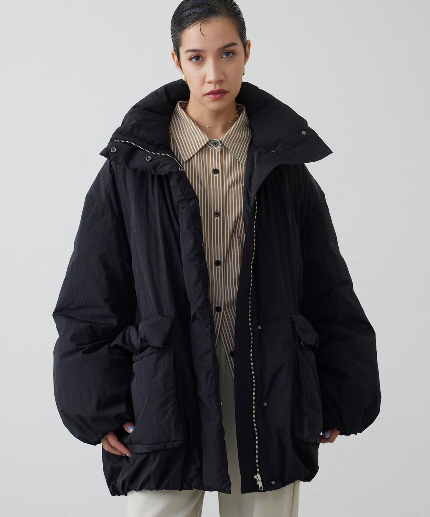 【THE PAUSE】中長款羽絨服