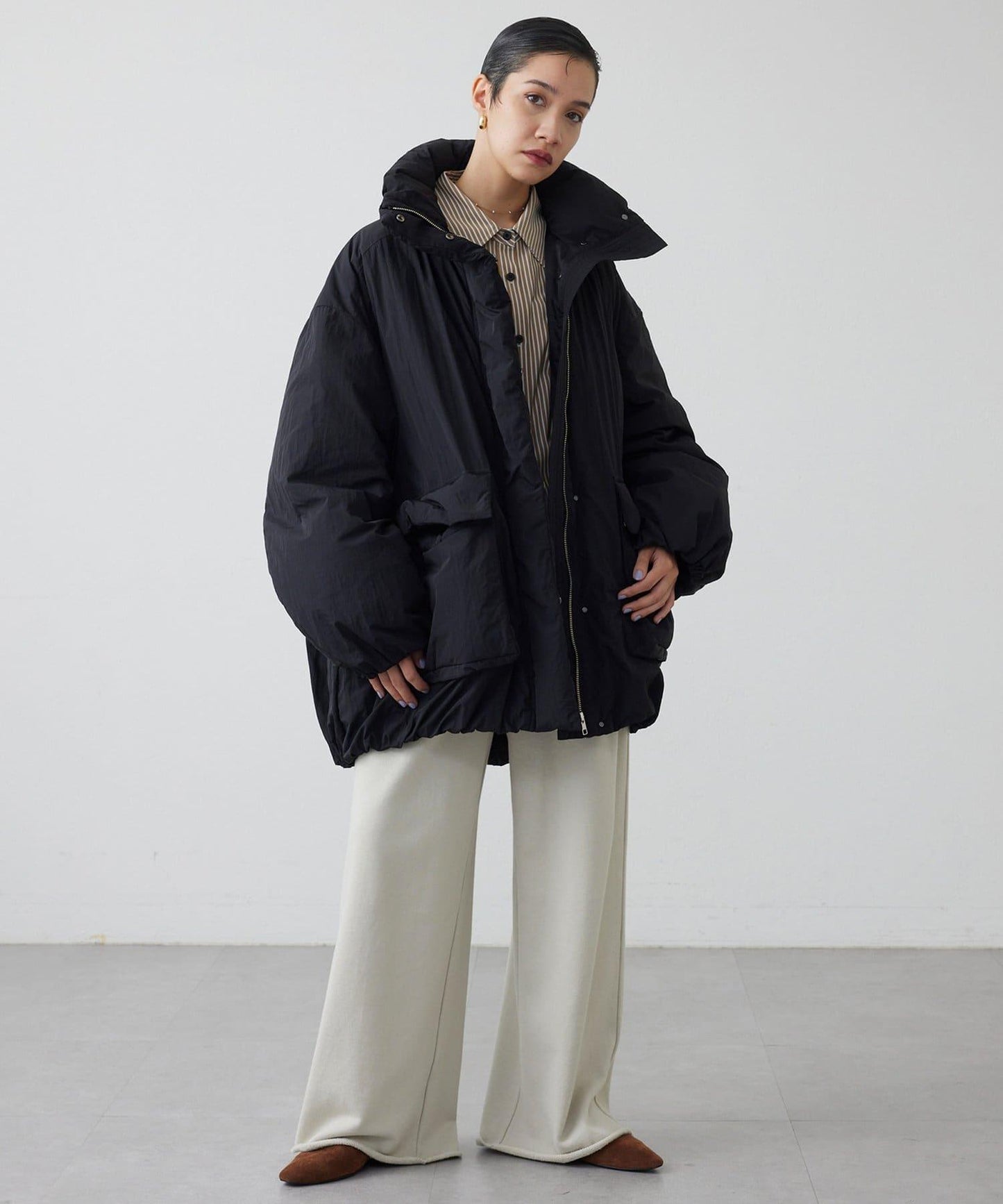 【THE PAUSE】中長款羽絨服