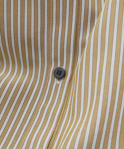 【THE PAUSE】條紋修身襯衫