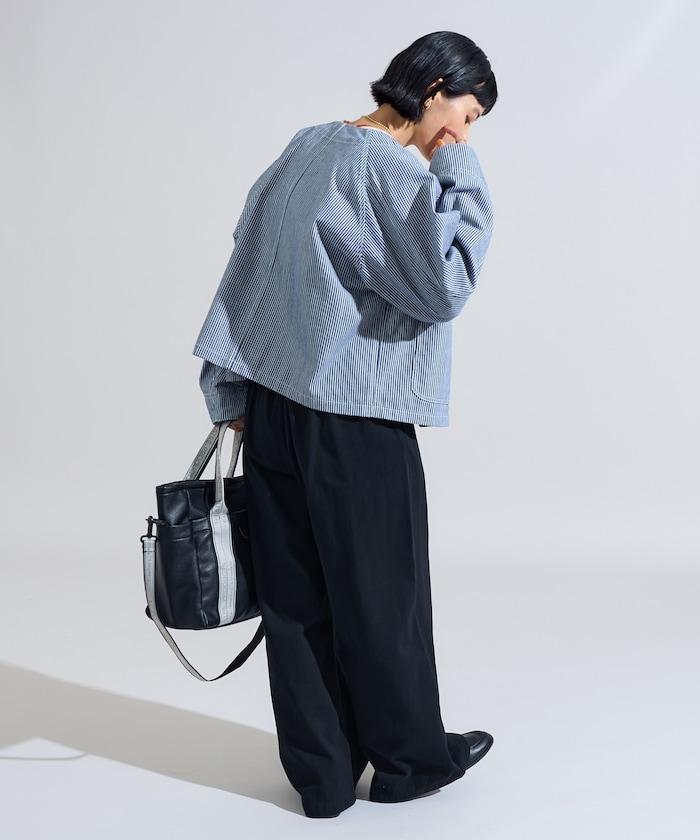 聯名 無領V領 夾克（套裝可搭配）