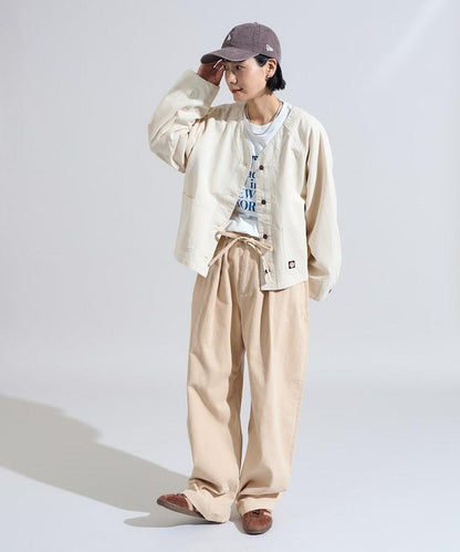 聯名 無領V領 夾克（套裝可搭配）