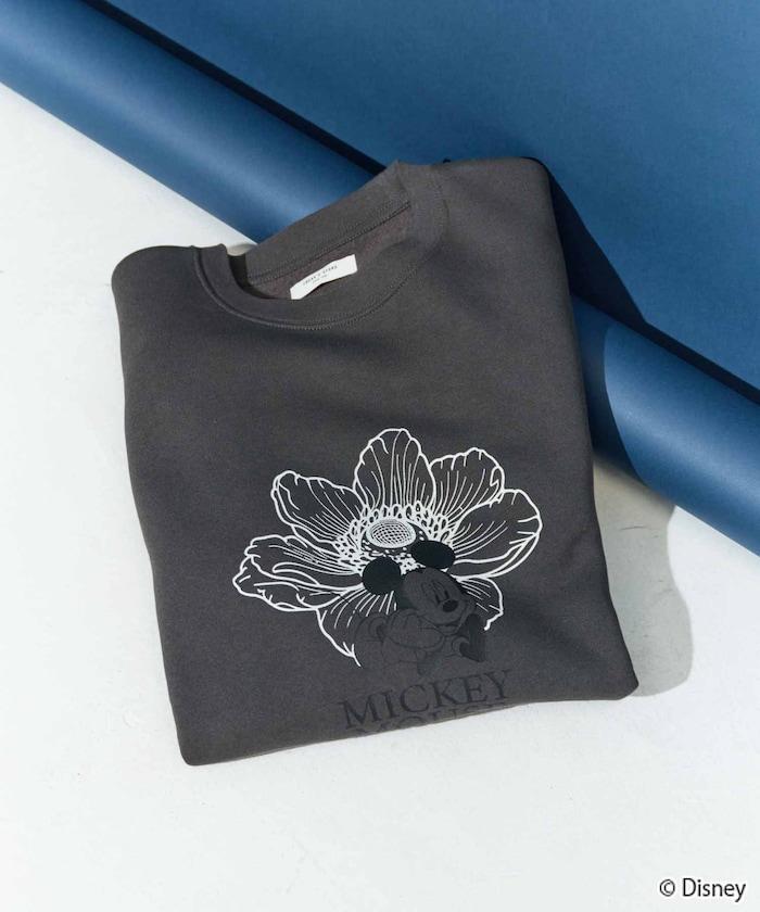 特別款/Mickey Mouse＆Minnie Mouse/米老鼠＆米妮/花卉印花衛衣