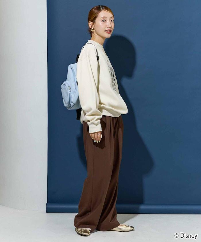 特別款/Mickey Mouse＆Minnie Mouse/米老鼠＆米妮/花卉印花衛衣