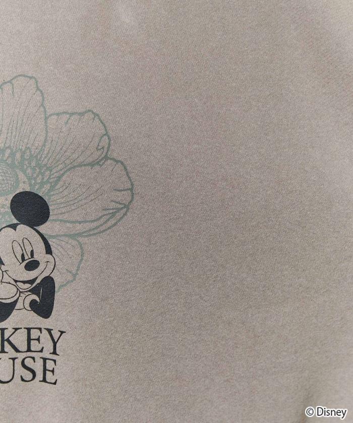 特別款/Mickey Mouse＆Minnie Mouse/米老鼠＆米妮/花卉印花衛衣