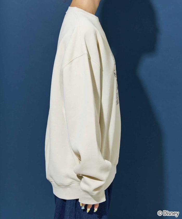 特別款/Mickey Mouse＆Minnie Mouse/米老鼠＆米妮/花卉印花衛衣