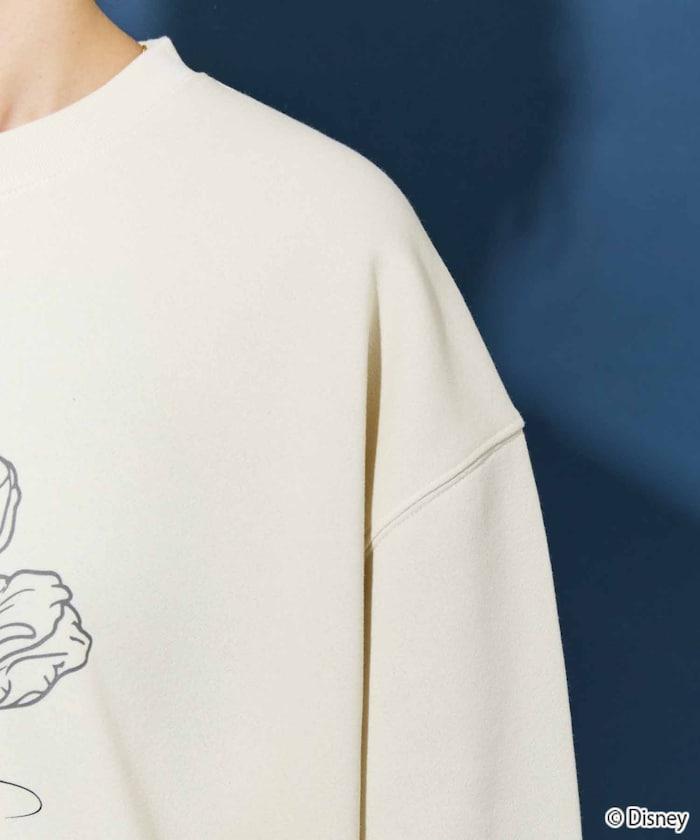 特別款/Mickey Mouse＆Minnie Mouse/米老鼠＆米妮/花卉印花衛衣