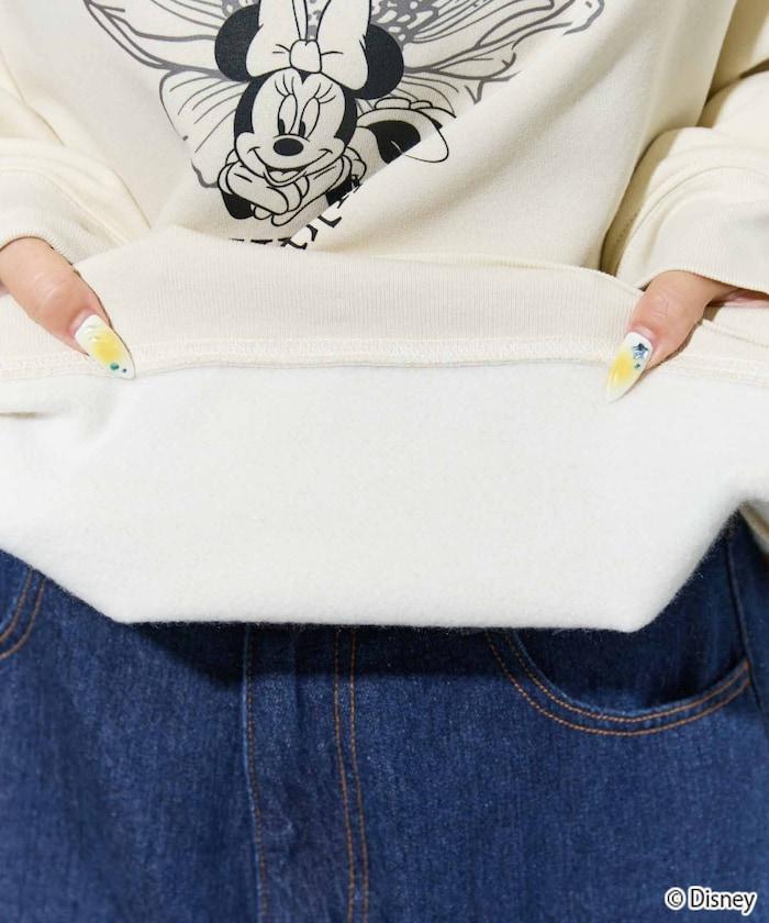 特別款/Mickey Mouse＆Minnie Mouse/米老鼠＆米妮/花卉印花衛衣