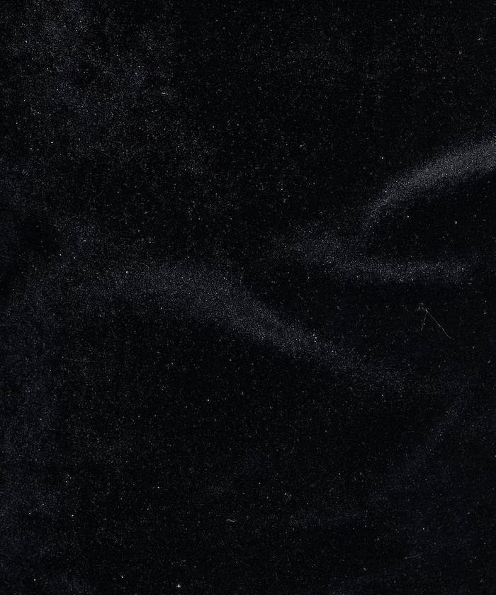 天鵝絨後背開口長袖T恤