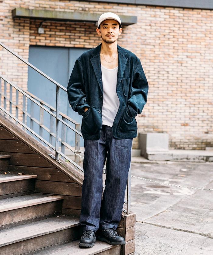 聯名SMU KP-10燈芯絨夾克&PT-38雙褶燈芯絨寬鬆長褲套裝