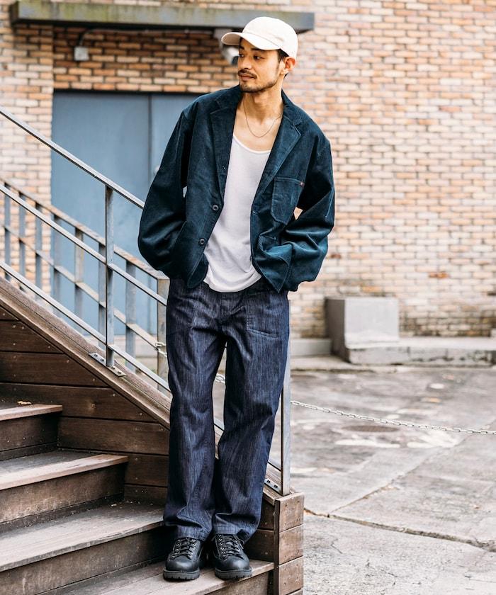 聯名SMU KP-10燈芯絨夾克&PT-38雙褶燈芯絨寬鬆長褲套裝