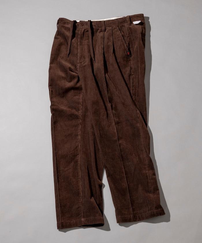 聯名SMU KP-10燈芯絨夾克&PT-38雙褶燈芯絨寬鬆長褲套裝