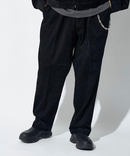 聯名SMU KP-10燈芯絨夾克&PT-38雙褶燈芯絨寬鬆長褲套裝