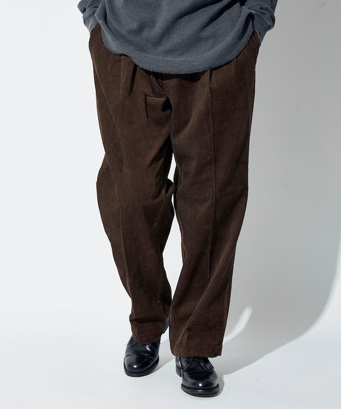 聯名SMU KP-10燈芯絨夾克&PT-38雙褶燈芯絨寬鬆長褲套裝