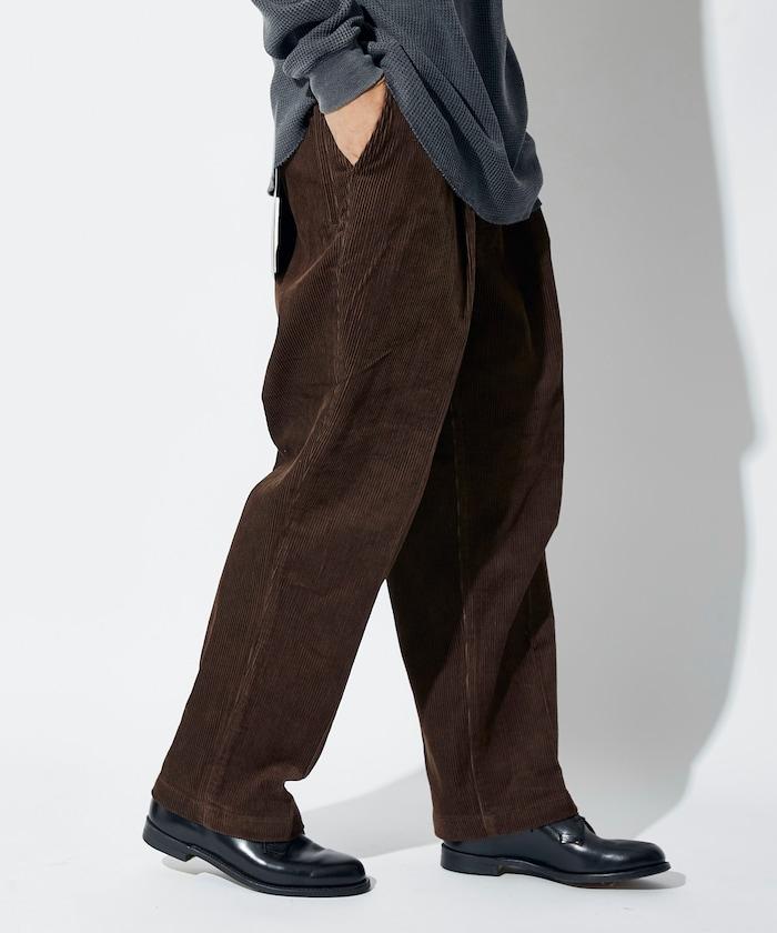 聯名SMU KP-10燈芯絨夾克&PT-38雙褶燈芯絨寬鬆長褲套裝