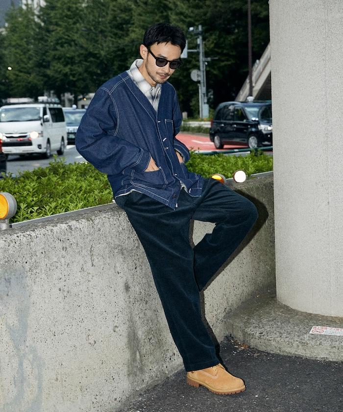 聯名SMU KP-10燈芯絨夾克&PT-38雙褶燈芯絨寬鬆長褲套裝