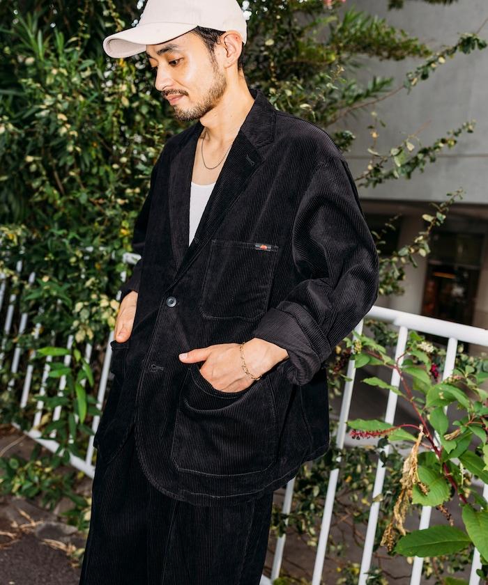 聯名SMU KP-10燈芯絨夾克&PT-38雙褶燈芯絨寬鬆長褲套裝