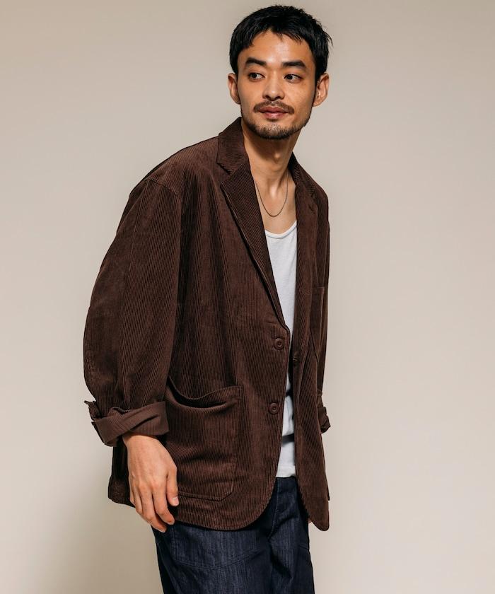 聯名SMU KP-10燈芯絨夾克&PT-38雙褶燈芯絨寬鬆長褲套裝