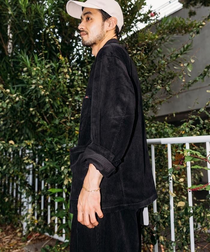 聯名SMU KP-10燈芯絨夾克&PT-38雙褶燈芯絨寬鬆長褲套裝